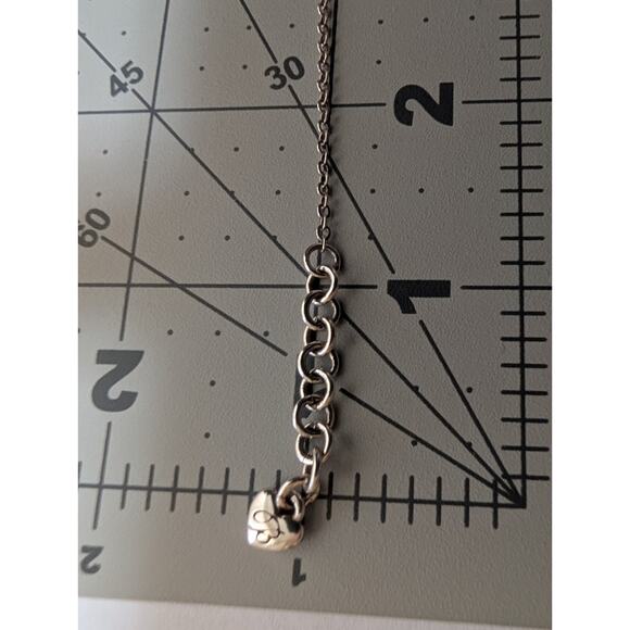 Brighton Rectangle Crystal Accent Adjustable Silver Tone Bracelet - Picture 14 of 15